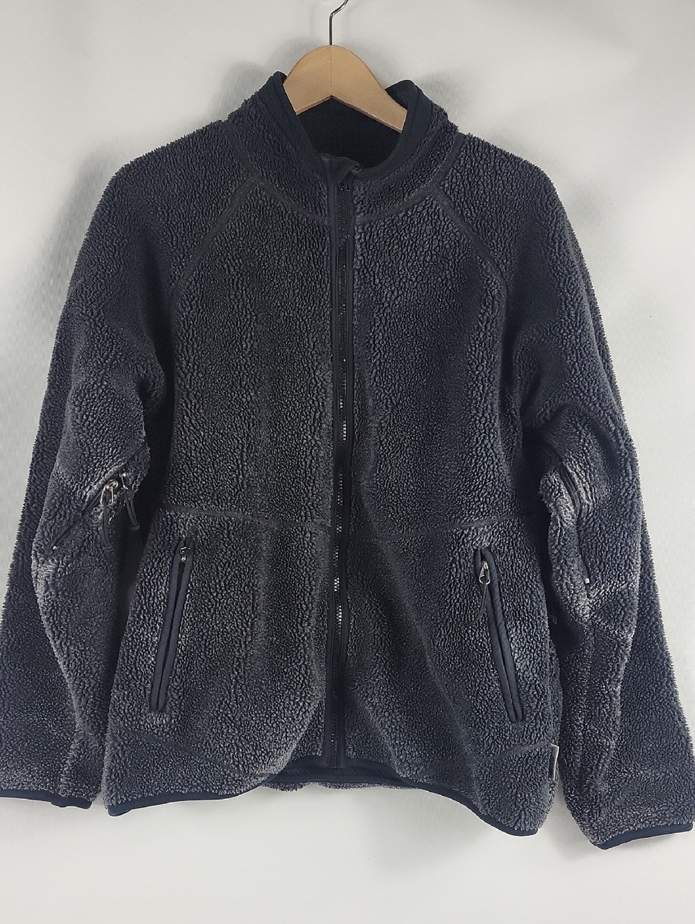 Vintage 90s Men's Fleece Zip-up Jacket - MEC
